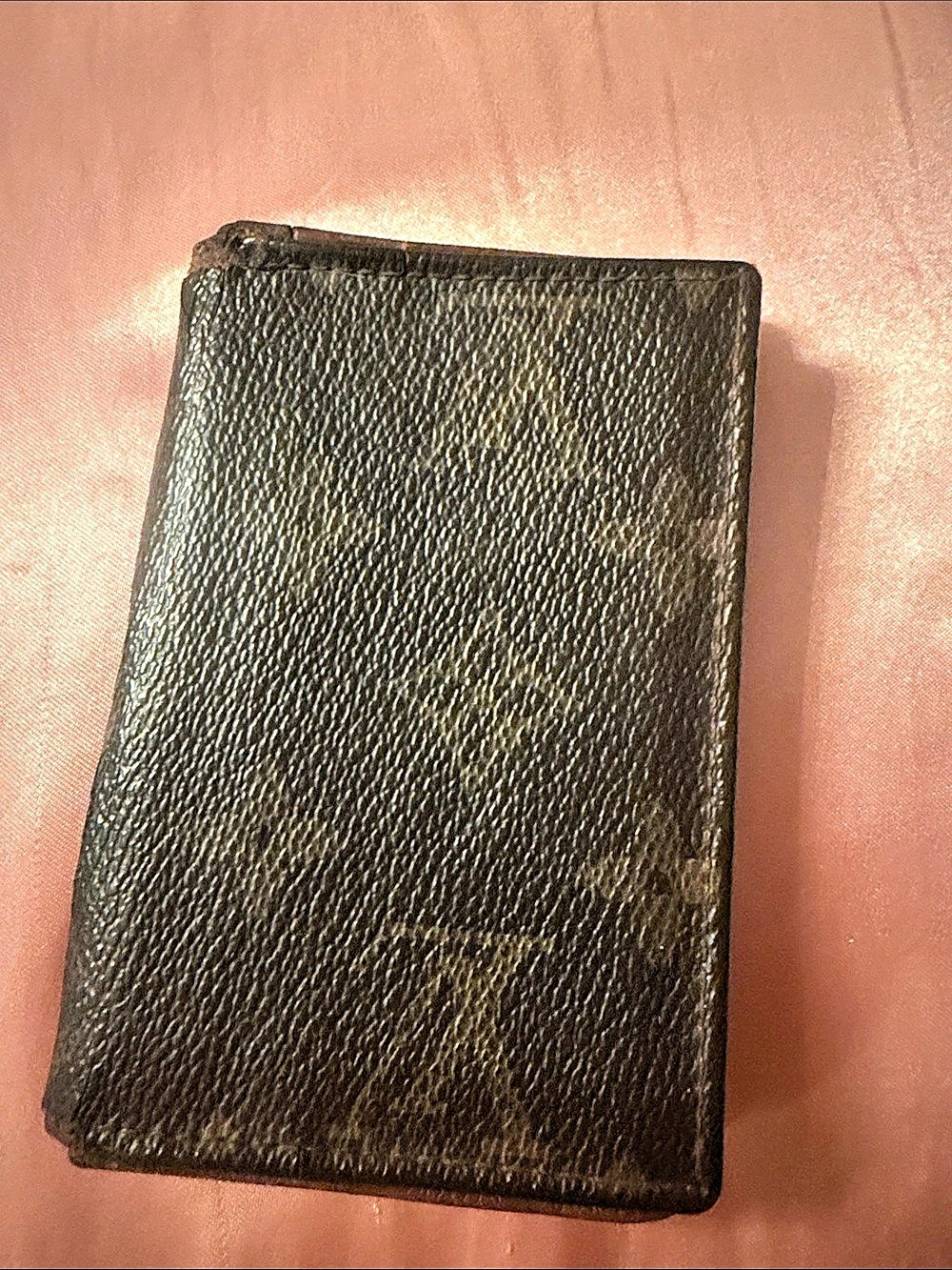 Louis Vuitton Pocket Organizer Monogram Wallet in Brown